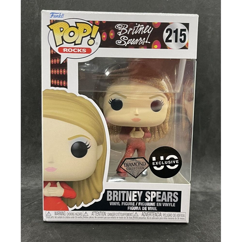 New - Funko POP! Britney Spears #215 Diamond Edition Urban Outfitters‎ Exclusive